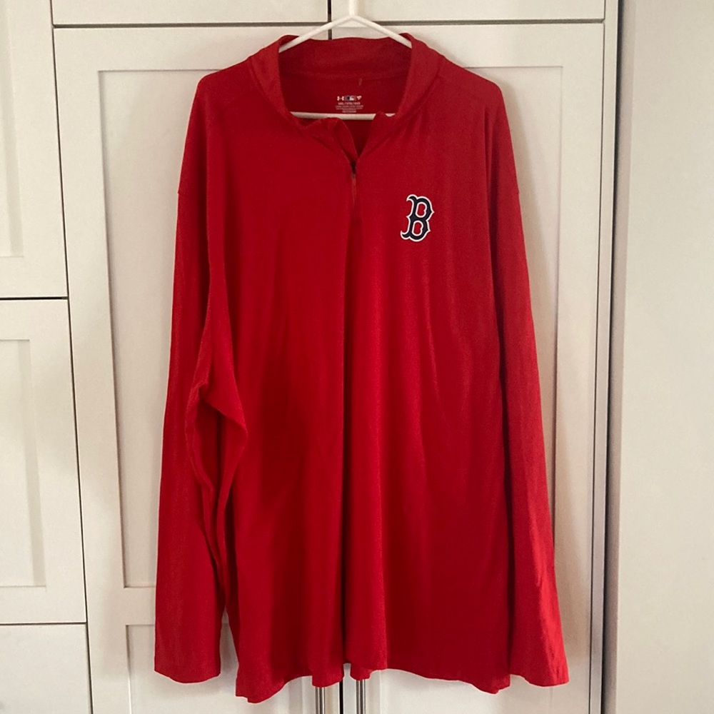 Under Armour MLB Quarter Zip Sweater- Boston Red Sox